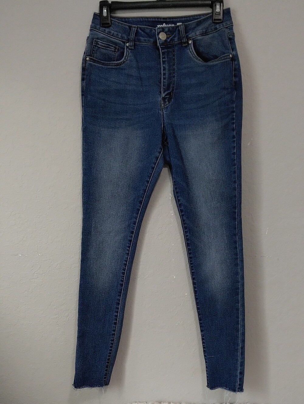 refuge Dark Blue High-Rise Jeans
